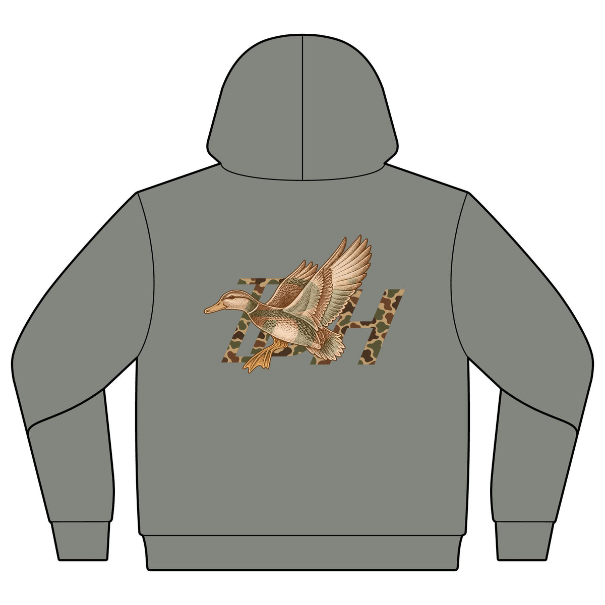 Minimalist Embroidered Hoodie