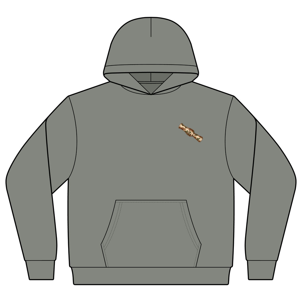 Minimalist Embroidered Hoodie