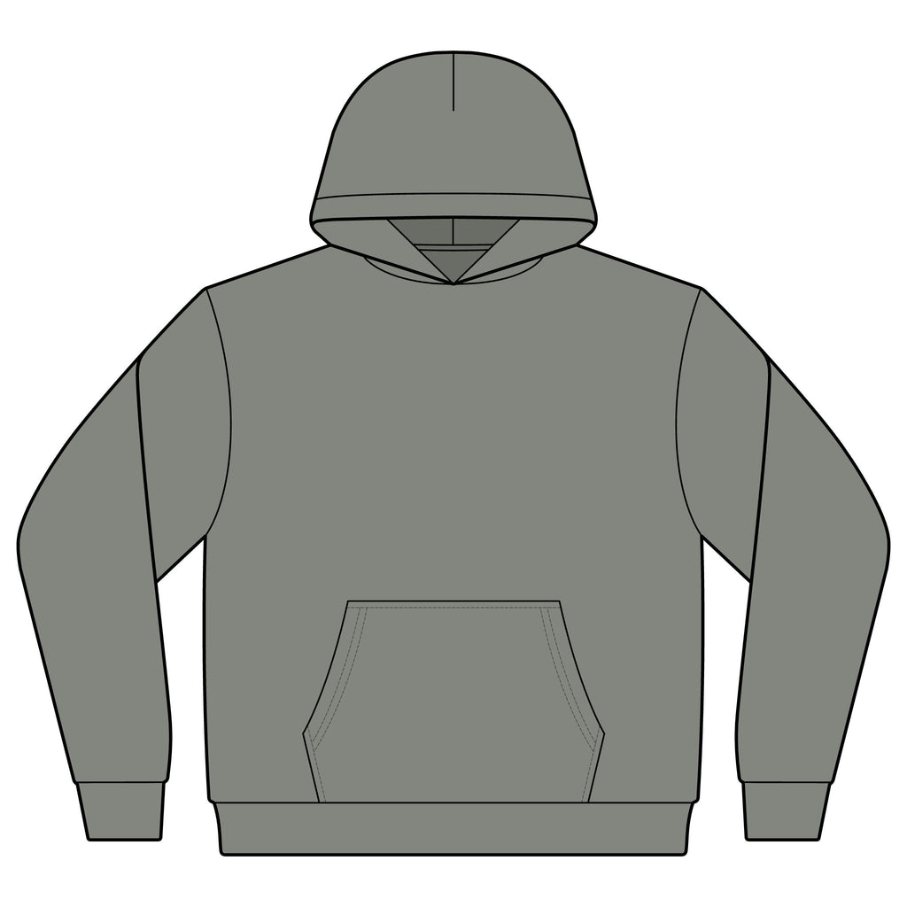Minimalist Embroidered Hoodie